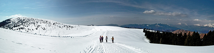 Bel ritorno al Magnolini e sul Monte Alto il 12 marzo 2016 