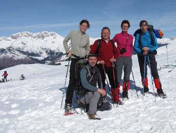 Salita invernale al Rifugio Magnolini, Monte Alto, Pian de la Palù, Pian del Termeen e Monte Pora il 27 febbraio 2010 - FOTOGALLERY