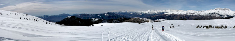 Dal Monte Alto verso l'Alta Valle Seriana