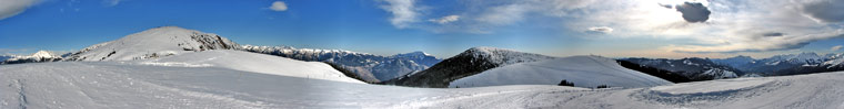 Sulle piste del Monte Alto e del Monte Pora