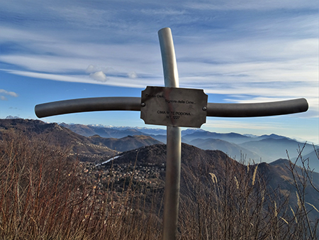 MONTE PODONA  da Salmezza il 22 gennaio 2022- FOTOGALLERY