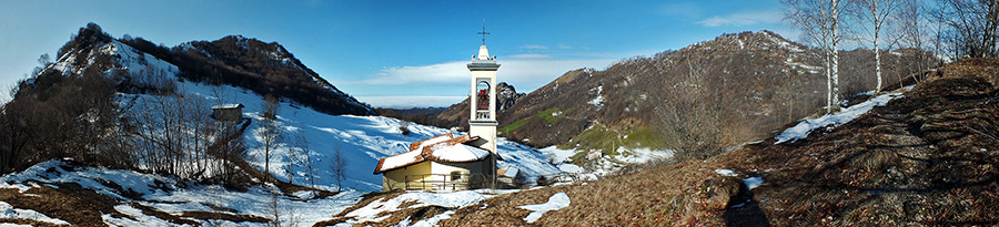 Chiesa di S. Barnaba (XVI° sec.) di Salmezza (1000 m.)