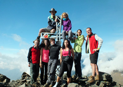 PIZZO RECASTELLO (2886 m.) , un gran bel ritorno con 7 amici il 6/7 ottobre 2012 - FOTOGALLERY