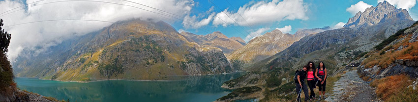 Dal Lago del Barbellino il Pizzo Recastello  - FOTOGALLERY