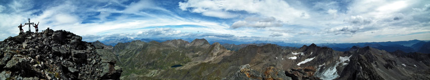 Dal Pizzo Arera panoramica verso i Giganti orobici - 1