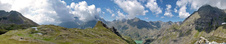 Dal Pizzo Arera panoramica verso i Giganti orobici - 1