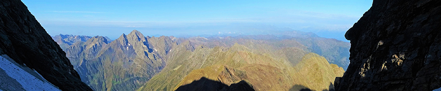 Bella vista dalla Bocchetta di Scais