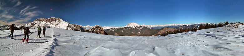 Monte Scanapà, balcone panoramico verso la Regina delle Orobie