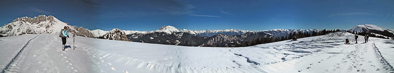 Dal colle del Monte Lantana - 12 febbraio 2011