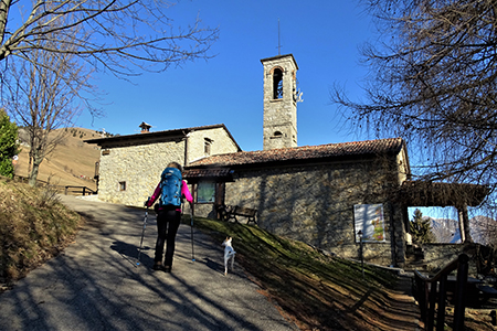 CIMA VACCARO (1985 m) innevata, salita da Parre il 29 gennaio 2018- FOTOGALLERY