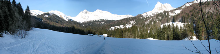 Alle Baite del Moschel in Valzurio il mattino