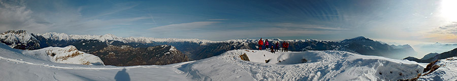 Dalla vetta del Monte Pora