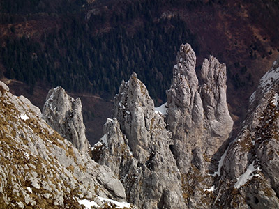 MONTE VISOLO (2369 m.) in primaverile il 25 marzo 2012 - FOTOGALLERY