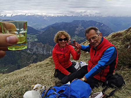 Monte Visolo (2369 m) dal Passo della Presolana in primaverile il 29 aprile 2015 - FOTOGALLERY