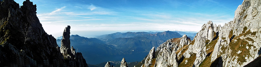 Dalla 'Direttissima' vista verso 'Quel ramo del Lago di Como