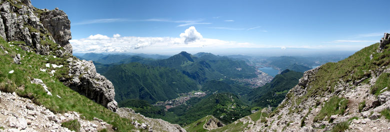 Salita in Grignetta dalla Cresta Cermenati