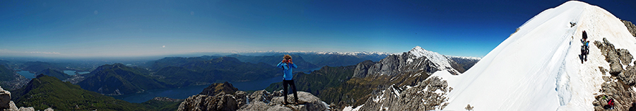 Panorama dalla Selletta di Val Scarettone