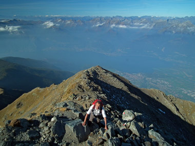 Salita dai Roccoli di Loria sul MONTE LEGNONE, 2609 m. - FOTOGALLERY