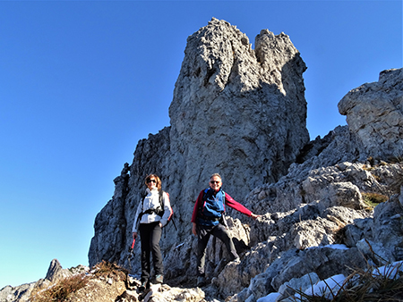 Rifugio Rosalba (1730 m) con Colle Garibaldi (1824 m) in autunnale ad anello il 28 ottobre 2020 - FOTOGALLERY
