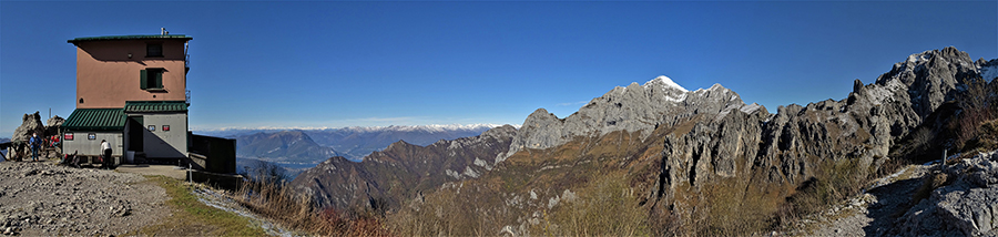 Dal Rif. Rosalba vista verso le Grigne