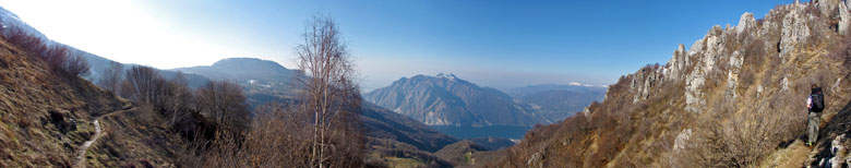 Sul Sentiero 9 delle Foppe per il Rifugio Rosalba