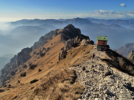 Rifugio Rosalba (1730 m) ad anello con vento-31genn22 - FOTOGALLERY