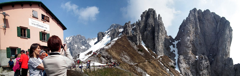 Al Rif. Rosalba in Grignetta(mt. 1730)
