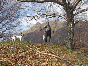 Salita dalla Culmine di S. Pietro ( 1265 m.) al Due Mani-Zucco di Desio ( 1656 m) il 28 aprile 2010 - FOTOGALLERY 