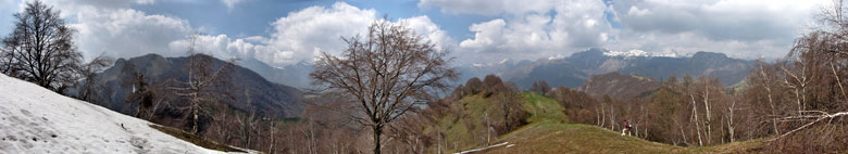 Sul sentiero 32 verso Cima Muschiada