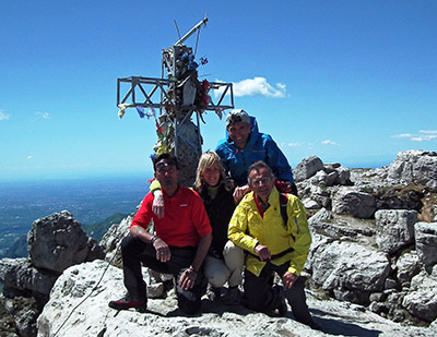 Riuniti in GRIGNETTA saliti da tre vie diverse il 16 maggio 2012 