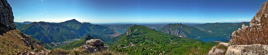 Panorama dalla Cresta Cermenati