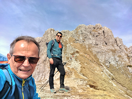 GRIGNETTA via Cermenati in salita-Sentiero delle capre in discesa dal Pian dei Resinelli-21mar22 - FOTOGALLERY