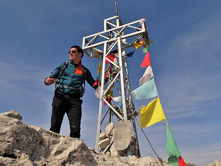 GRIGNETTA via Cermenati in salita-Sentiero delle capre in discesa dal Pian dei Resinelli-21mar22 - FOTOGALLERY