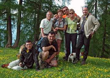 In GRIGNONE, versante nord, da Cainallo sui sentieri estivi 24 Rif. Bietti e 25 Rif. Bogani dom. 29 maggio 2011 - FOTOGALLERY