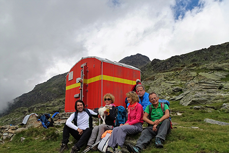 Il grandioso scenario di Cima Fontana (3068 m) in Valmalenco il 29 luglio 2016 - FOTOGALLERY