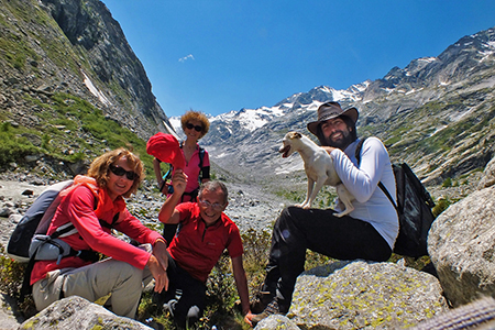 Valle e ghiacciaio del Forno dal Passo del Maloja (Svizzera) il 23 giugno 2016 - FOTOGALLERY