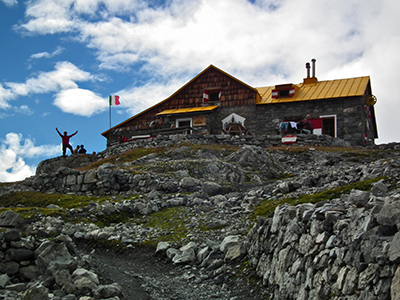  Al Rifugio Quinto Alpini  (2877 m) con traversata al Rif. Pizzini dal Passo Zebrù (3001 m) e discesa al Rif. Forni (2178 m)  - FOTOGALLERY