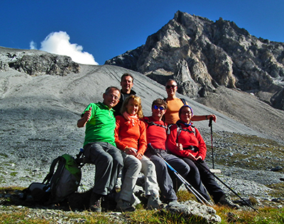  Al Rifugio Quinto Alpini  (2877 m) con traversata al Rif. Pizzini dal Passo Zebrù (3001 m) e discesa al Rif. Forni (2178 m)  - FOTOGALLERY