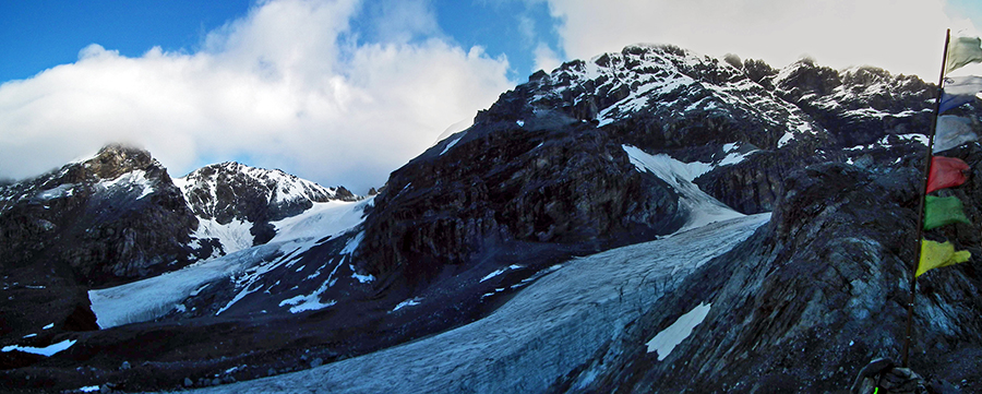 Rifugio Quinto Alpini , vedretta di Zebrù