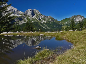 Panorama sul Passo Branchino 