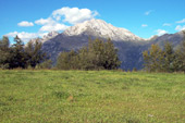 VEDI IN GRANDE - Pizzo Arera visto dalle pendici del m. Alben - foto Alberto Brioschi