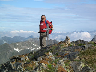 Dalla Baita Armentarga salita all'anticima del Monte Grabiasca (2670 m) il 12 luglio 2009 - FOTOGALLERY