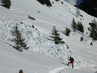 Domenica di neve e sole...con valanga, ai Piani dell'Avaro (20 gennaio 08)