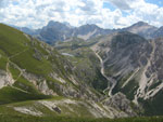 Val Fojedora e laghi dal Piz da Peres - foto Andrea Gervasoni 8 luglio 07 