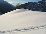 Dal passo della Marogella innevato - foto Andrea Gervasoni