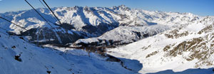 Panoramica su Madesimo in Val Chiavenna - foto Andrea Gervasoni