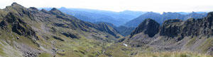 Dal Farno panoramica sulla val Sanguigno - foto Andrea Gervasoni agosto 07