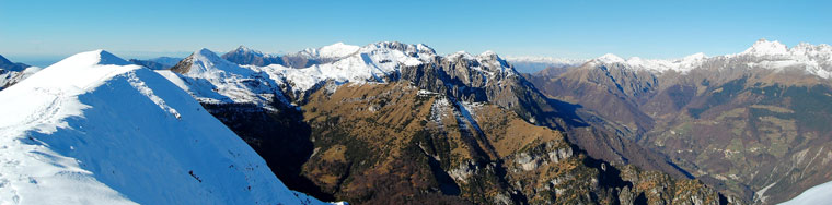 Panoramica dal Pizzo Baciamorti - Annalisa Zanchi 16 novembre 08