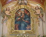La Madonna venerata nel Santuario delle Cese vicino alla certosa di Trisulti - foto Armando Lombardi