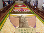 L'infiorata del Corpus Domini nell'Abbazia Cistercense di Valvisciloli (LT)